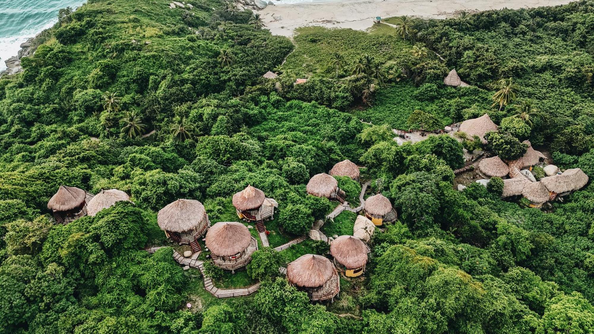 Ecohabs Tequendama - Parque Tayrona Hotel El Zaino Luaran gambar